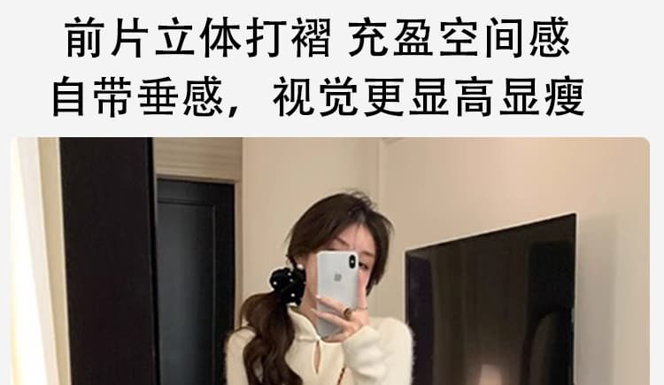레트로 파란색 임산부 데님 넓은 다리 루즈핏 바지 여성 가을 겨울 외출용 2026 새로운 캐주얼 빅 사이즈 9 포인트 슬림해 보이는 상세 이미지 16