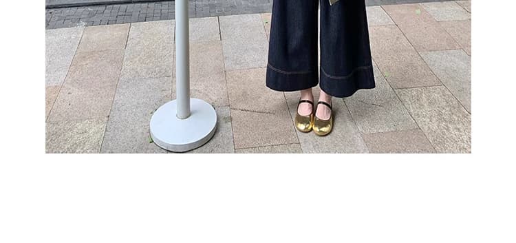 레트로 파란색 임산부 데님 넓은 다리 루즈핏 바지 여성 가을 겨울 외출용 2026 새로운 캐주얼 빅 사이즈 9 포인트 슬림해 보이는 상세 이미지 40
