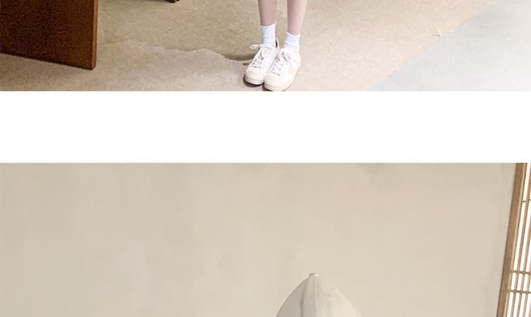 임산부 화이트 캐주얼 스트레이트 넓은 다리 데님 반바지 여성 여름 루즈핏 디스플레이 하이웨이스트 한 마디 핫 바지 3 점 바지 상세 이미지 22