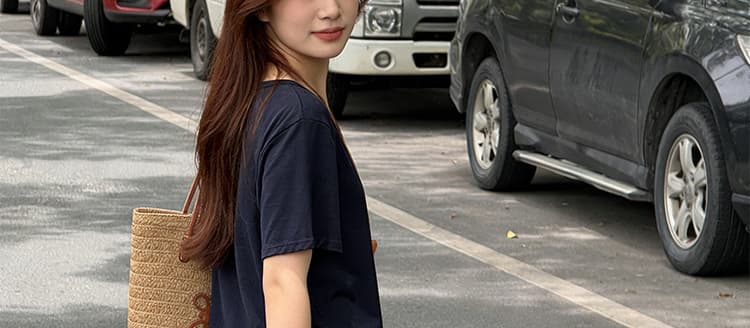 해군 느긋한 바람 느슨함 패션 품격 디자인 센스 티셔츠 맨위 수 있습니다. 조정 면 린넨 프로 피부 캐주얼 바지 상세 이미지 36