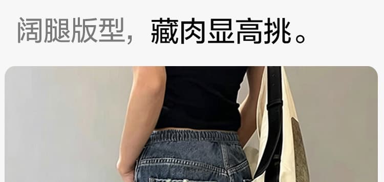 임산부 데님 반바지 여성 여름 얇은 스타일 외출용 7 점 루즈핏 슬림해 보이는 캐주얼 빅 사이즈 와이드 레그 팬츠 어린이 수 있습니다. 조정 상세 이미지 10