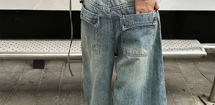 임산부 데님 반바지 여성 여름 얇은 스타일 외출용 패션 7 점 루즈핏 슬림해 보이는 캐주얼 빅 사이즈 와이드 레그 팬츠 어린이 상세 이미지 34