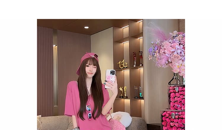 임산부 청바지 워싱 핫픽스 거친 가장자리 디자인 센스 여성 여름 5 점 루즈핏 슬림해 보이는 캐주얼 빅 사이즈 와이드 레그 팬츠 상세 이미지 31