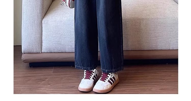 파란색 하이웨이스트 임산부 데님 넓은 다리 루즈핏 바지 여성 가을 겨울 외출용 2026 새로운 캐주얼 빅 사이즈 슬림해 보이는 상세 이미지 36