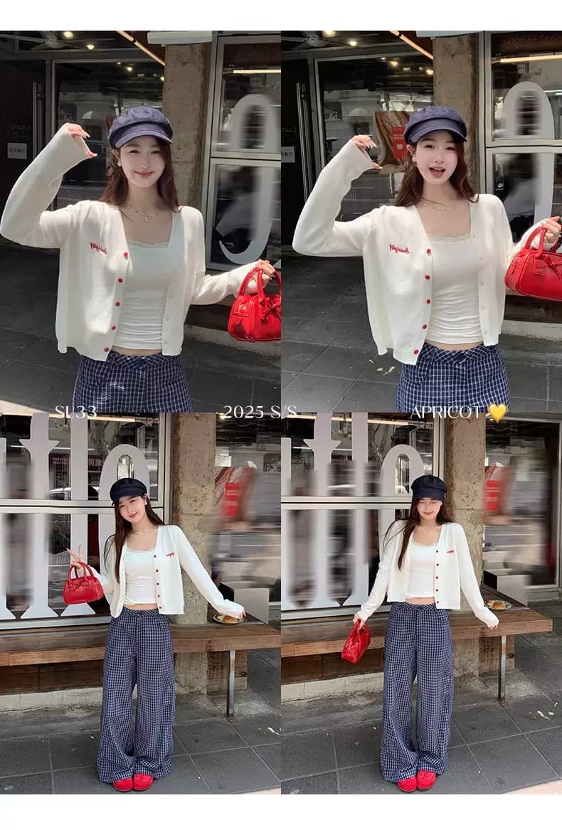 스와 3 3 니트 오픈 가디건 2026 새로운 이른 가을 여성 의류 외부 잡아라. 의류 고급 센스 가을 착용 가져 가라. 스웨터 코트 상세 이미지 13