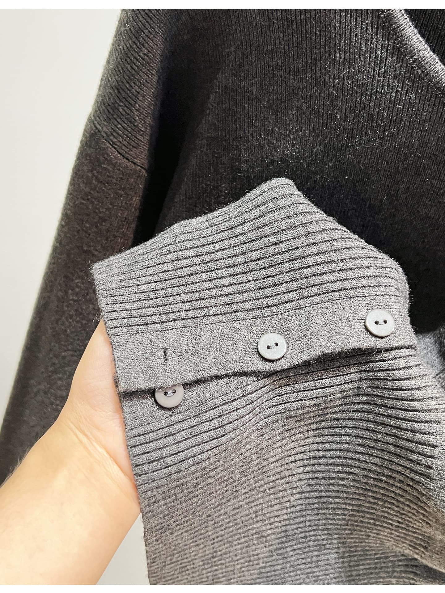 오래된 돈 바람 레트로 니트 오픈 가디건 여성 가을 겨울 고급 센스 자이언트 잘 생긴 라운드 넥 다용도 스웨터 인사이드 가져 가라. 쇼트 스타일 맨위 상세 이미지 22