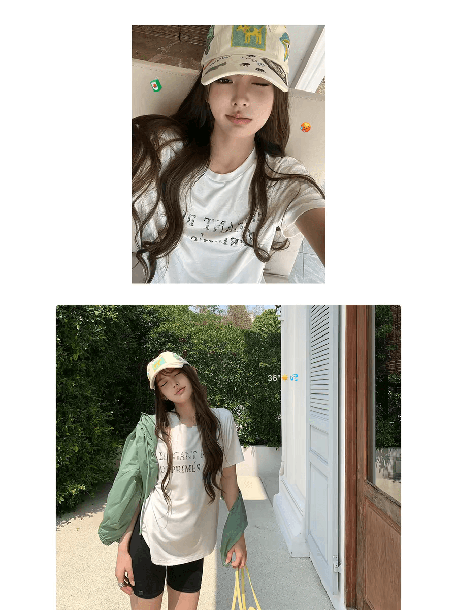 지구 Ouyang 현재 문제 苾 입력 er d 바다 왕 t 아기 수준 럭셔리 센스 블루 좋은 주간 실크 프랑스 아마 프린트 티셔츠 상세 이미지 4