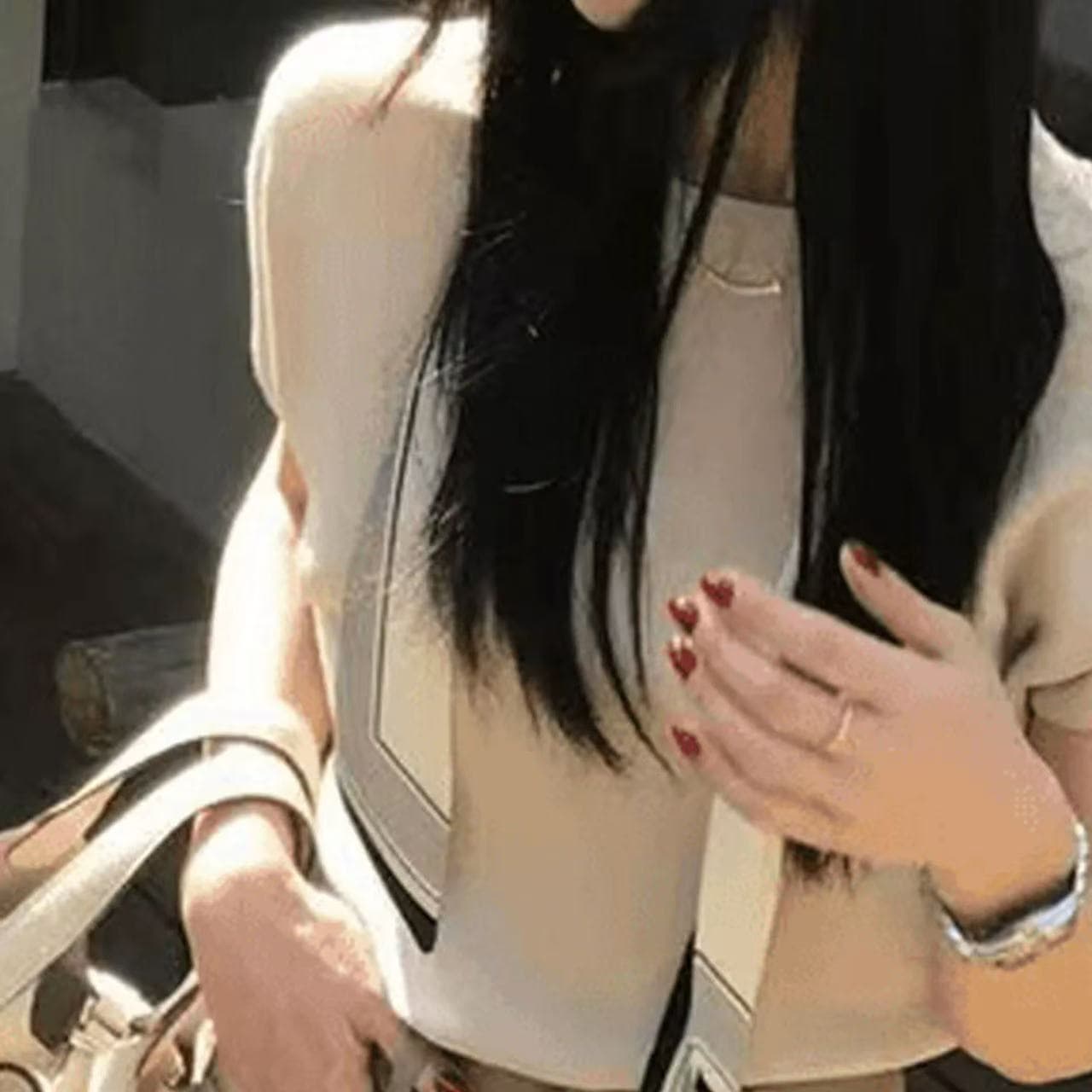 고급 센스 라운드 넥타이 스카프 반팔 니트 스웨터 2026 여름 새로운 고유 한 슈퍼 잘 생긴 품격 다용도 맨위 상세 이미지 5