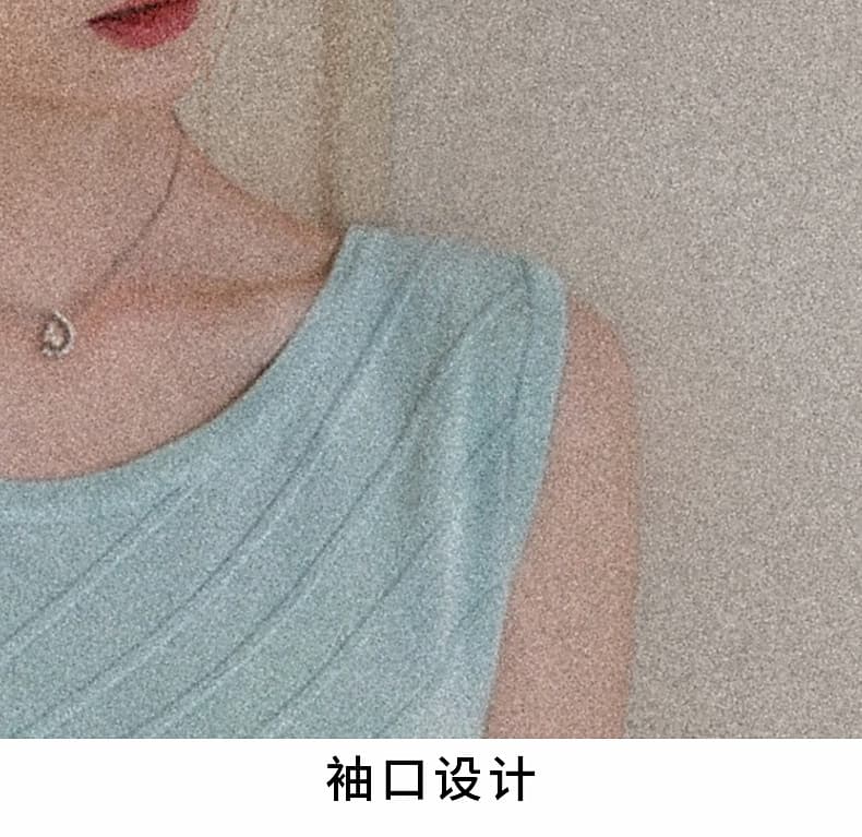 2026 여름 리플 디자인 센스 민소매 슬립 여성 드레스 주름 비스듬한 밑단 몸매 가꾸기 롱 스커트 상세 이미지 12
