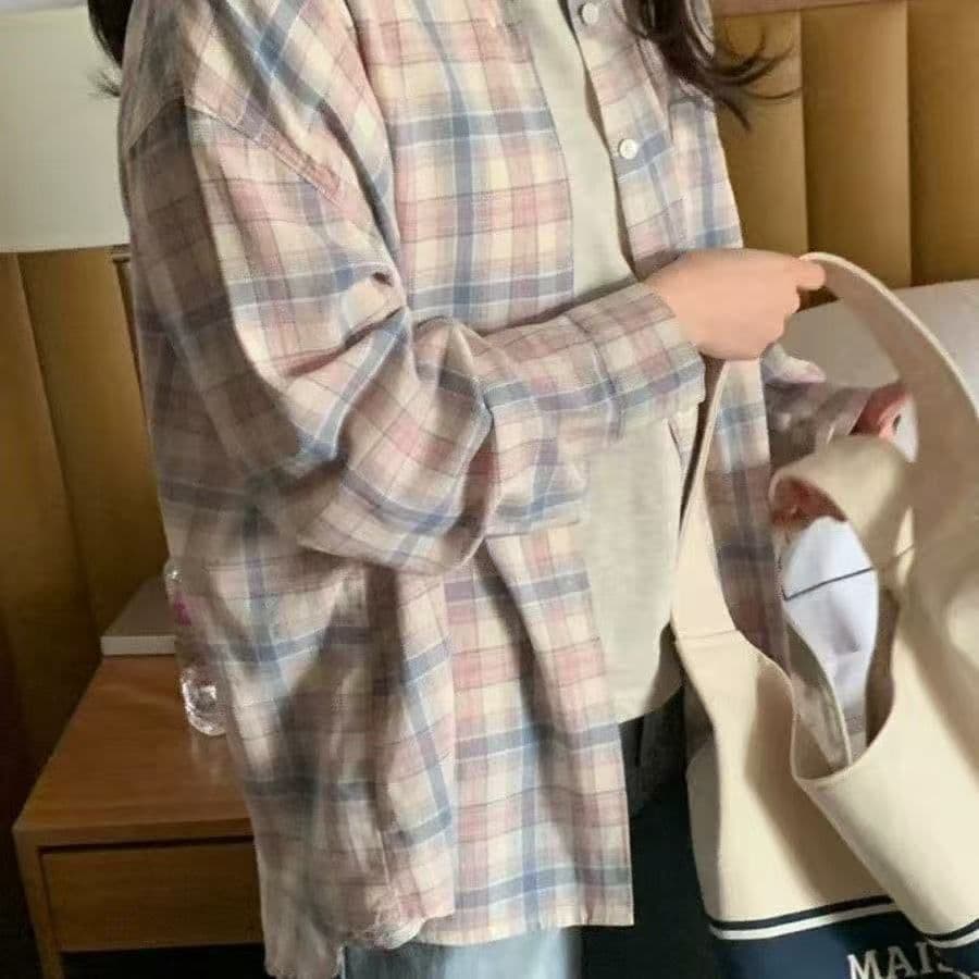 패션 새로운 캐주얼 루즈핏 여름 얇은 스타일 긴팔 셔츠 오픈 가디건 맨위 자외선 차단 재킷 이미지 4