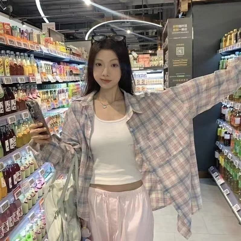패션 새로운 캐주얼 루즈핏 여름 얇은 스타일 긴팔 셔츠 오픈 가디건 맨위 자외선 차단 재킷 상세 이미지 7
