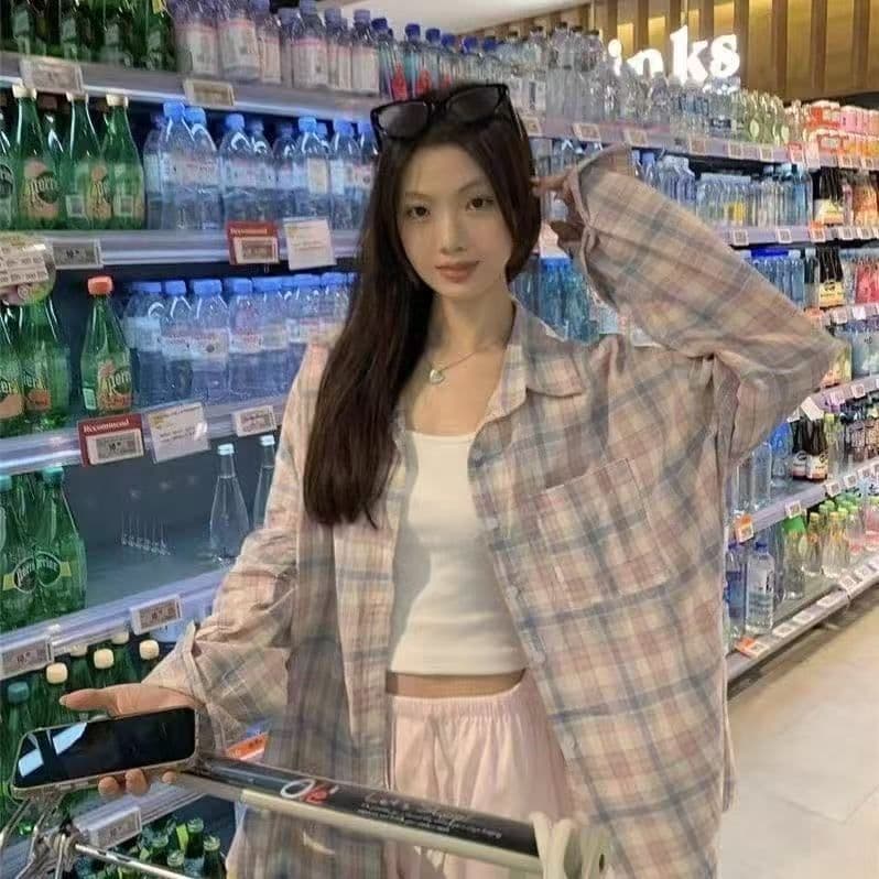 패션 새로운 캐주얼 루즈핏 여름 얇은 스타일 긴팔 셔츠 오픈 가디건 맨위 자외선 차단 재킷 상세 이미지 8