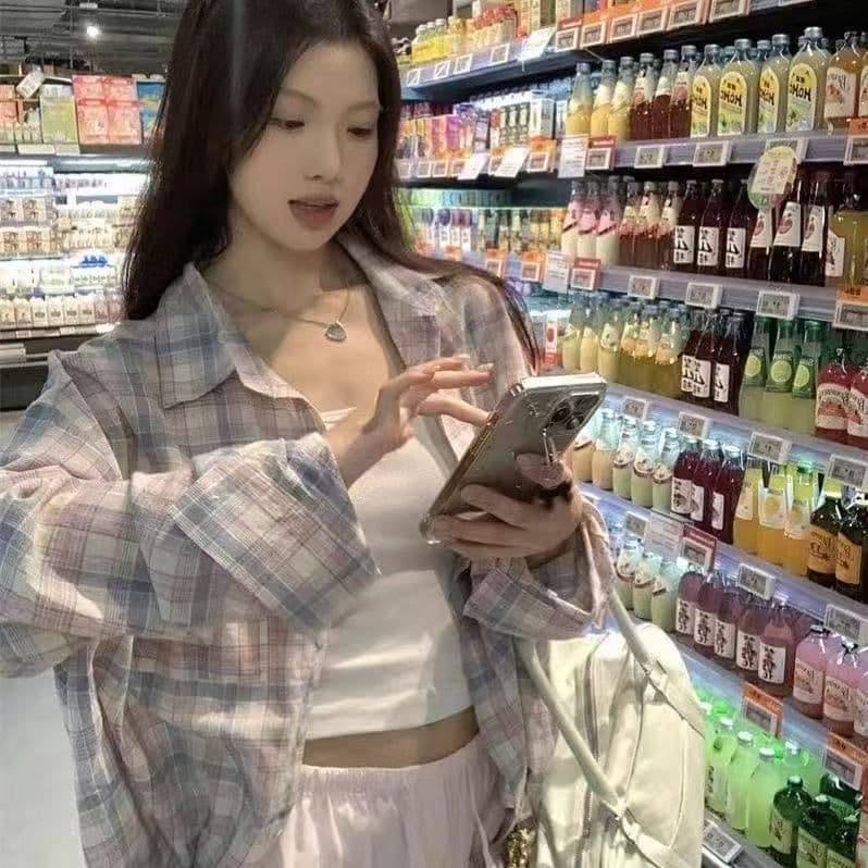 패션 새로운 캐주얼 루즈핏 여름 얇은 스타일 긴팔 셔츠 오픈 가디건 맨위 자외선 차단 재킷 상세 이미지 10