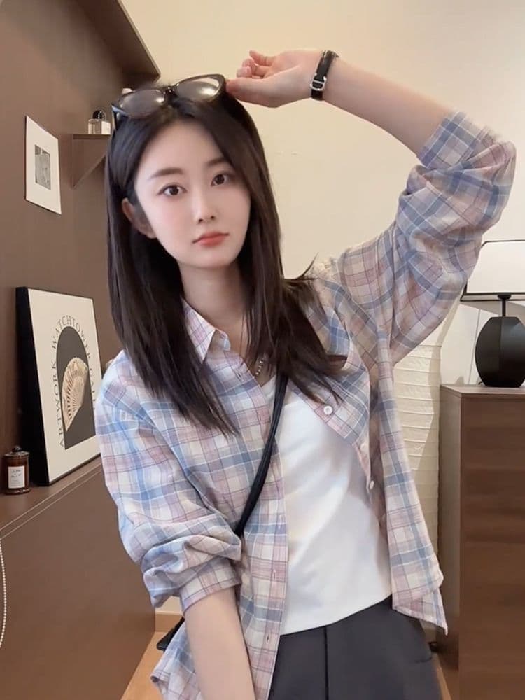 패션 새로운 캐주얼 루즈핏 여름 얇은 스타일 긴팔 셔츠 오픈 가디건 맨위 자외선 차단 재킷 상세 이미지 19