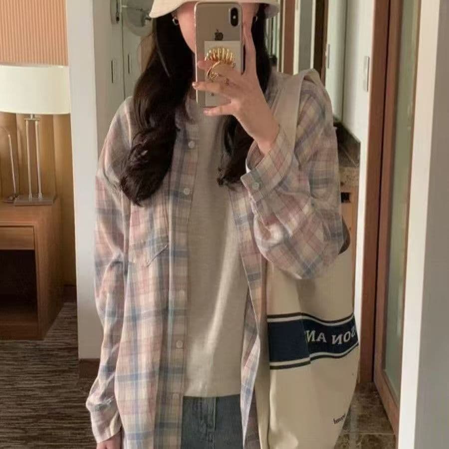 패션 새로운 캐주얼 루즈핏 여름 얇은 스타일 긴팔 셔츠 오픈 가디건 맨위 자외선 차단 재킷 상세 이미지 27