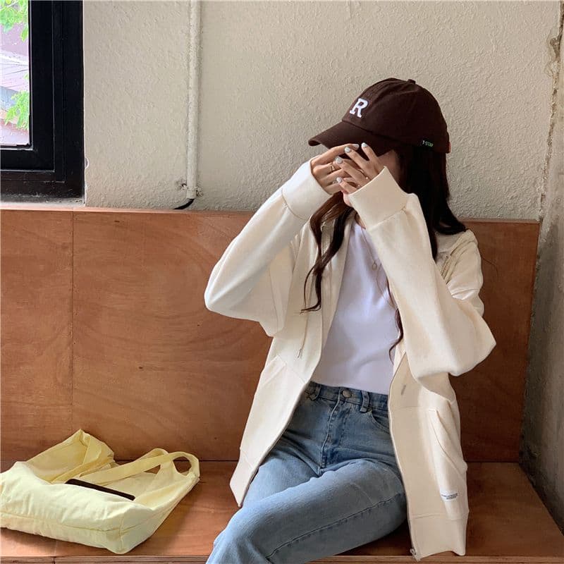 새로운 한국 스타일 학생 여성 의류 오픈 가디건 작은 외투 루즈핏 맨위 상세 이미지 20