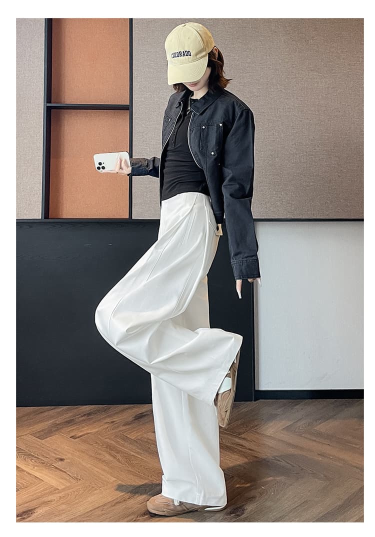 가을 새로운 2026 업그레이드 된 버전 풍선 바지 패션 다용도 통기성 오래된 돈 바람 이전 중 압력 라인 캐주얼 바지 상세 이미지 37