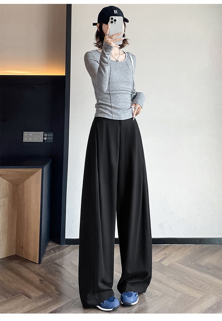 가을 새로운 2026 업그레이드 된 버전 풍선 바지 패션 다용도 통기성 오래된 돈 바람 이전 중 압력 라인 캐주얼 바지 상세 이미지 51