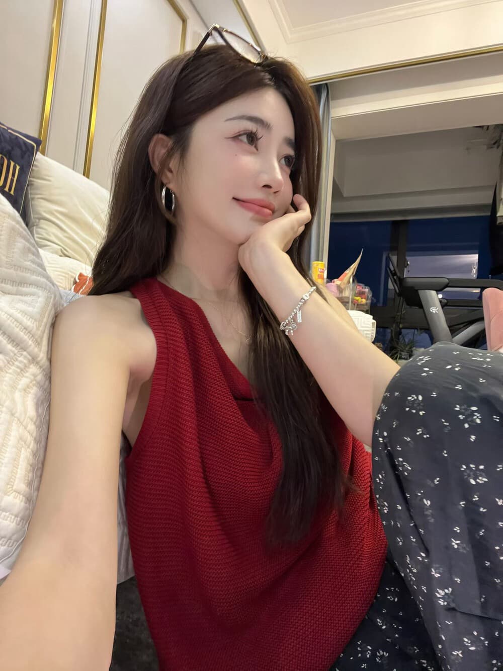 아름다운 조끼 up studio 큐브 한 부서 고급 디자인 센스 흔들다 칼라 다용도 상세 이미지 4
