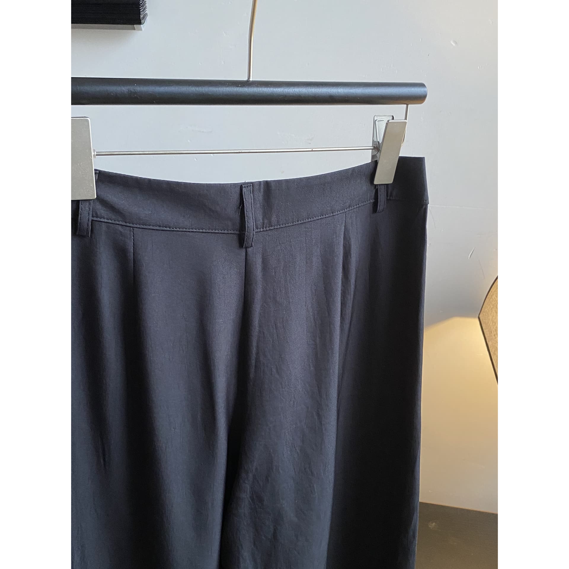 skk store 블랙 표준 검은 백조 세트 그룹 일본 가져 오기 미쓰비시 세 아세트산 조끼 작은 셔츠 캐주얼 바지 이미지 6