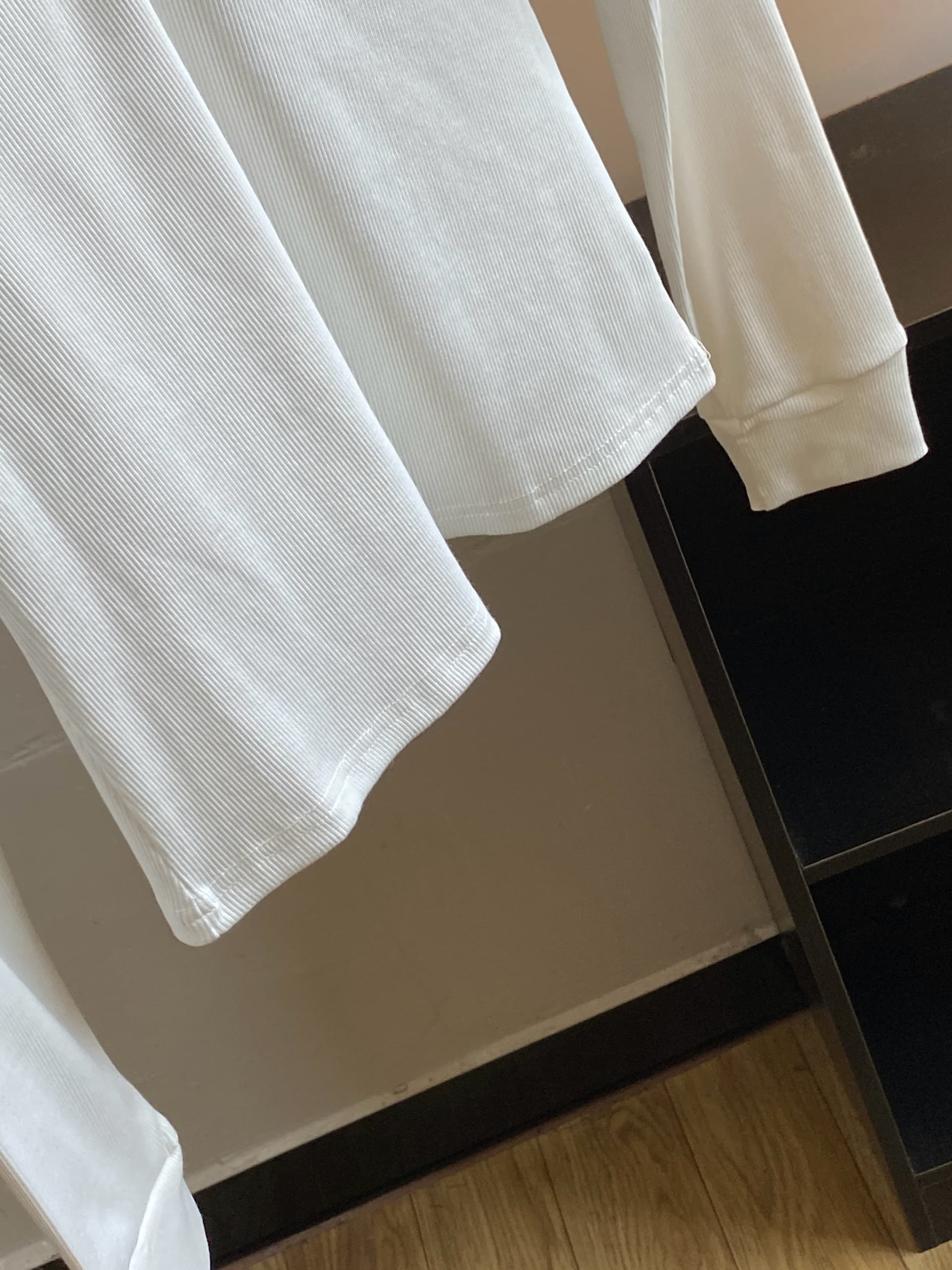 callmeear 후드 긴 소매 티셔츠 기초 다용도 긴팔 티셔츠 여성 이른 가을 캐주얼 맨위 상세 이미지 4