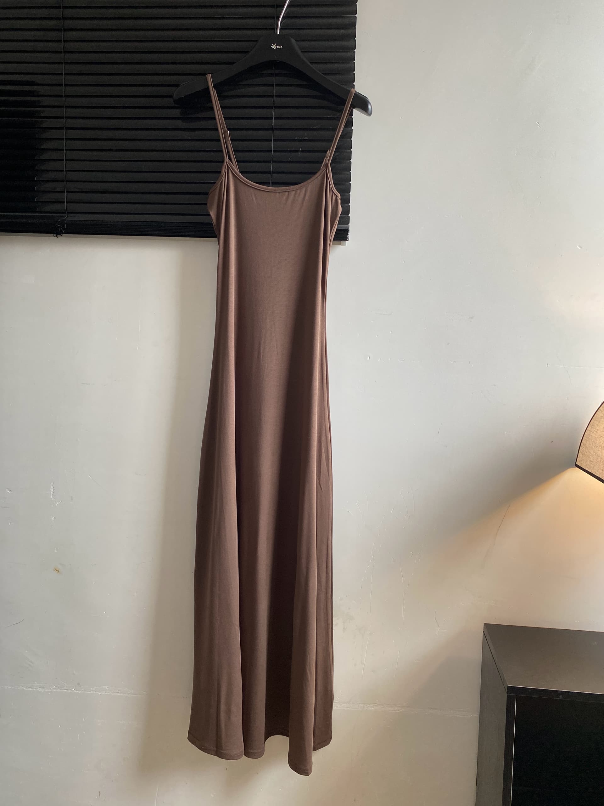 yolo shop 한 부서 느긋한 부드러운 품격 세트 아마 얇은 스타일 숄 몸매 가꾸기 허리 수축 슬립 드레스 상세 이미지 6