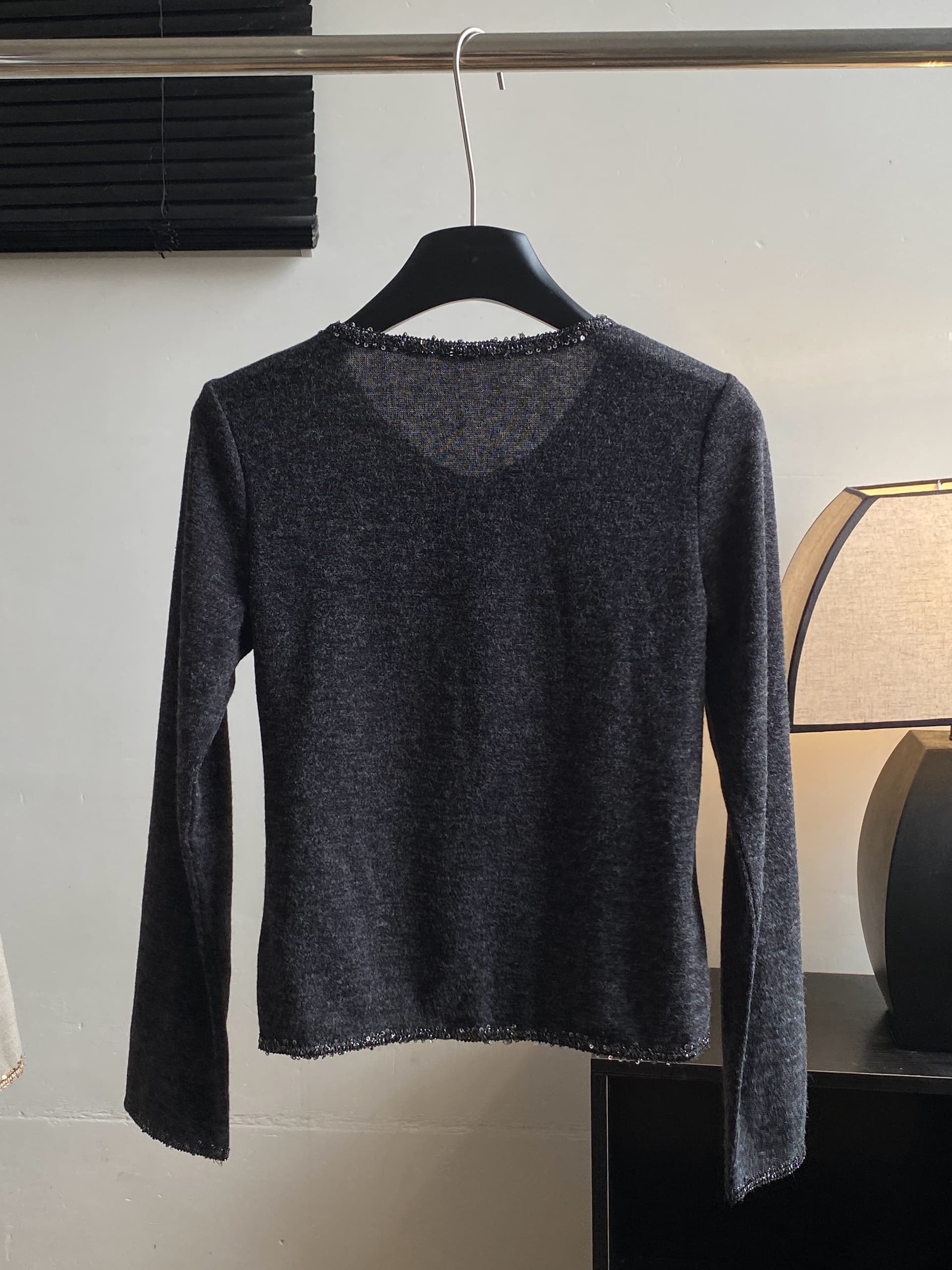 skk store paris 높음 세트 패션 위크 260g 레트로 천 골드 샤오시엔 재킷 절묘한 분장 ~ 중 느슨함 상세 이미지 7