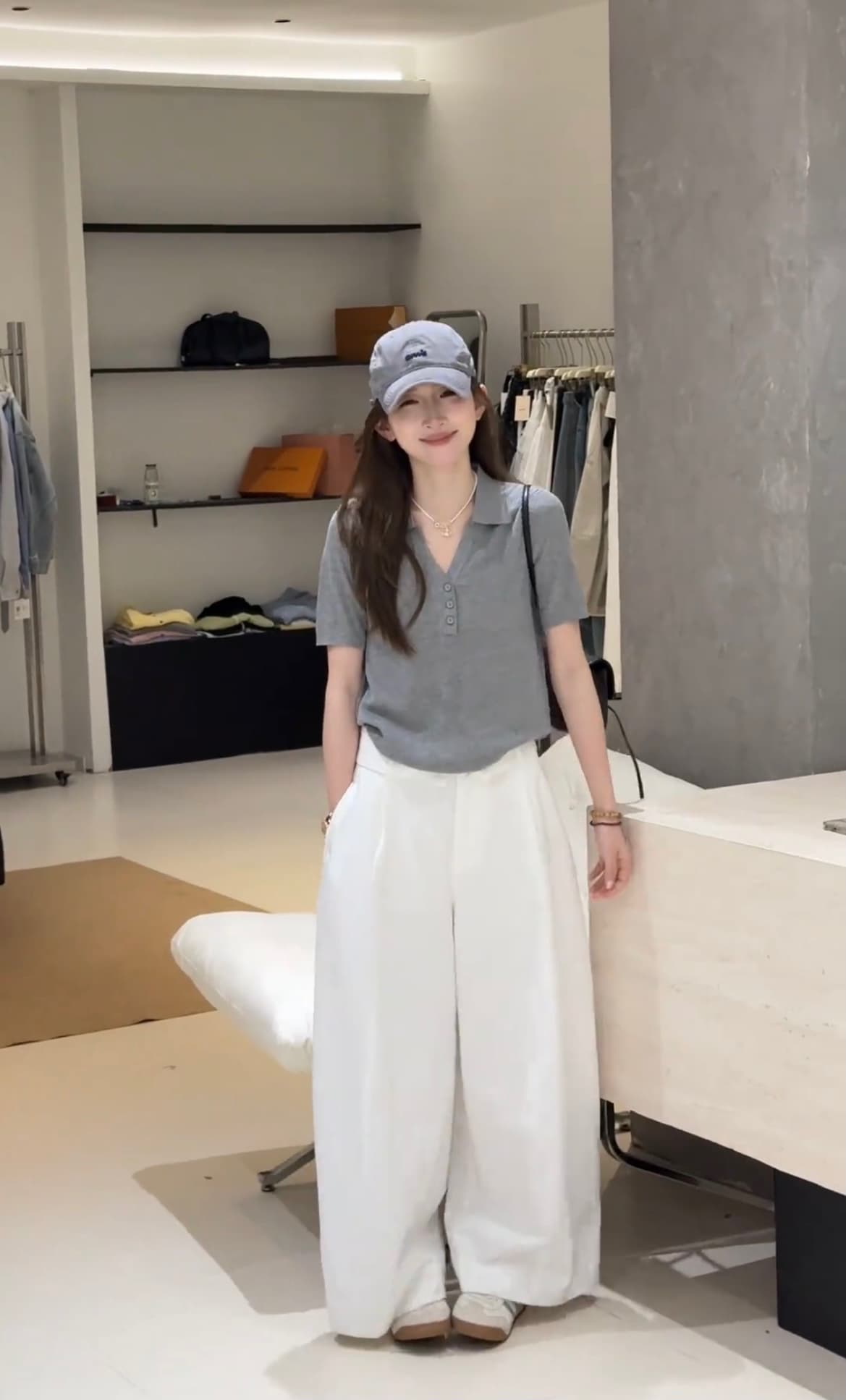 흔들어서 톤 폭발 반팔 t 긴 바지 세트 상세 이미지 4