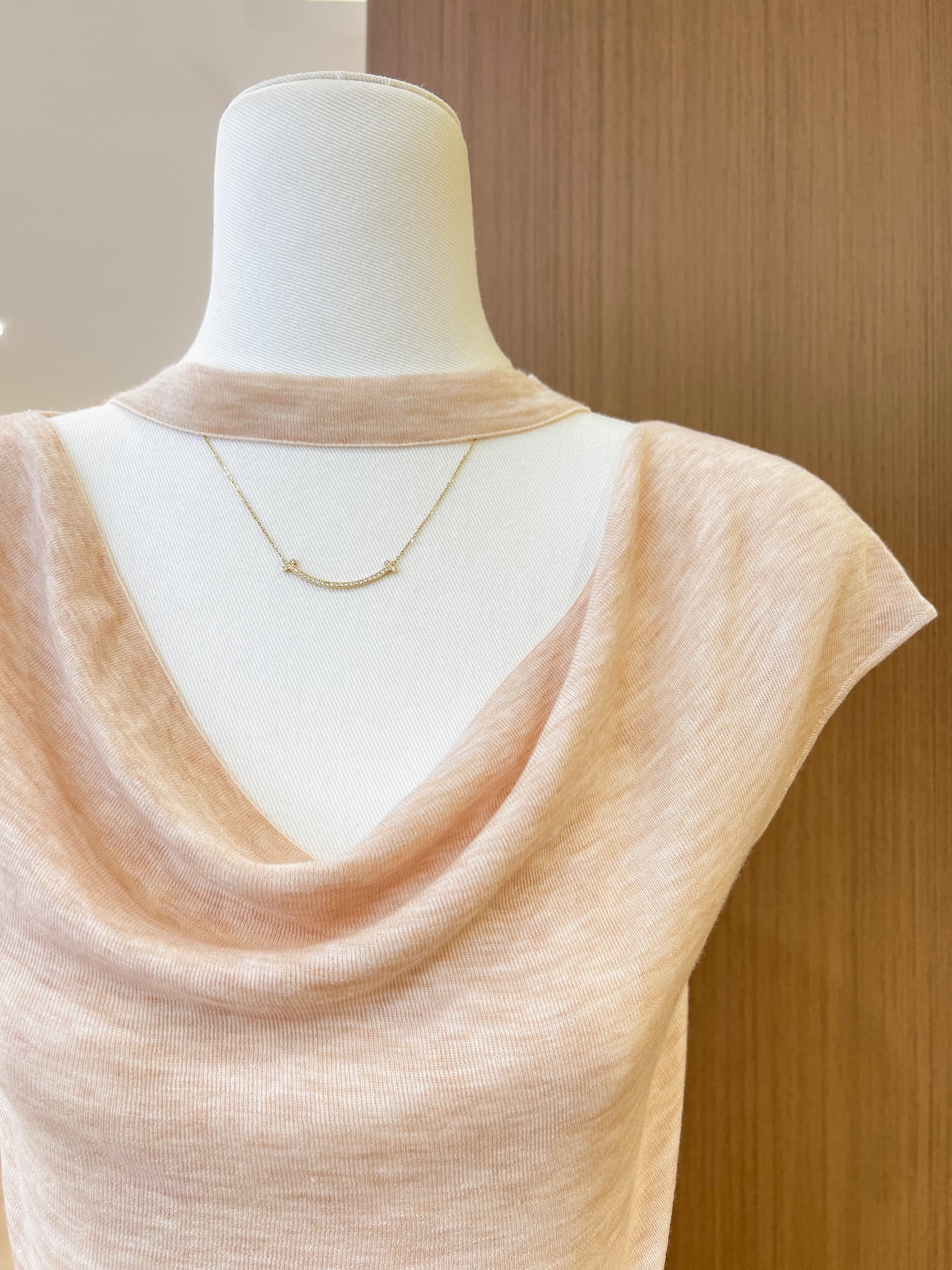 실사 얕은 분말 행침 목 흔들다 칼라 작은 날다 소매 니트 티셔츠 여성 측면 펌프 Pleat 몸매 가꾸기 부드러운 도루 센스 맨위 상세 이미지 7