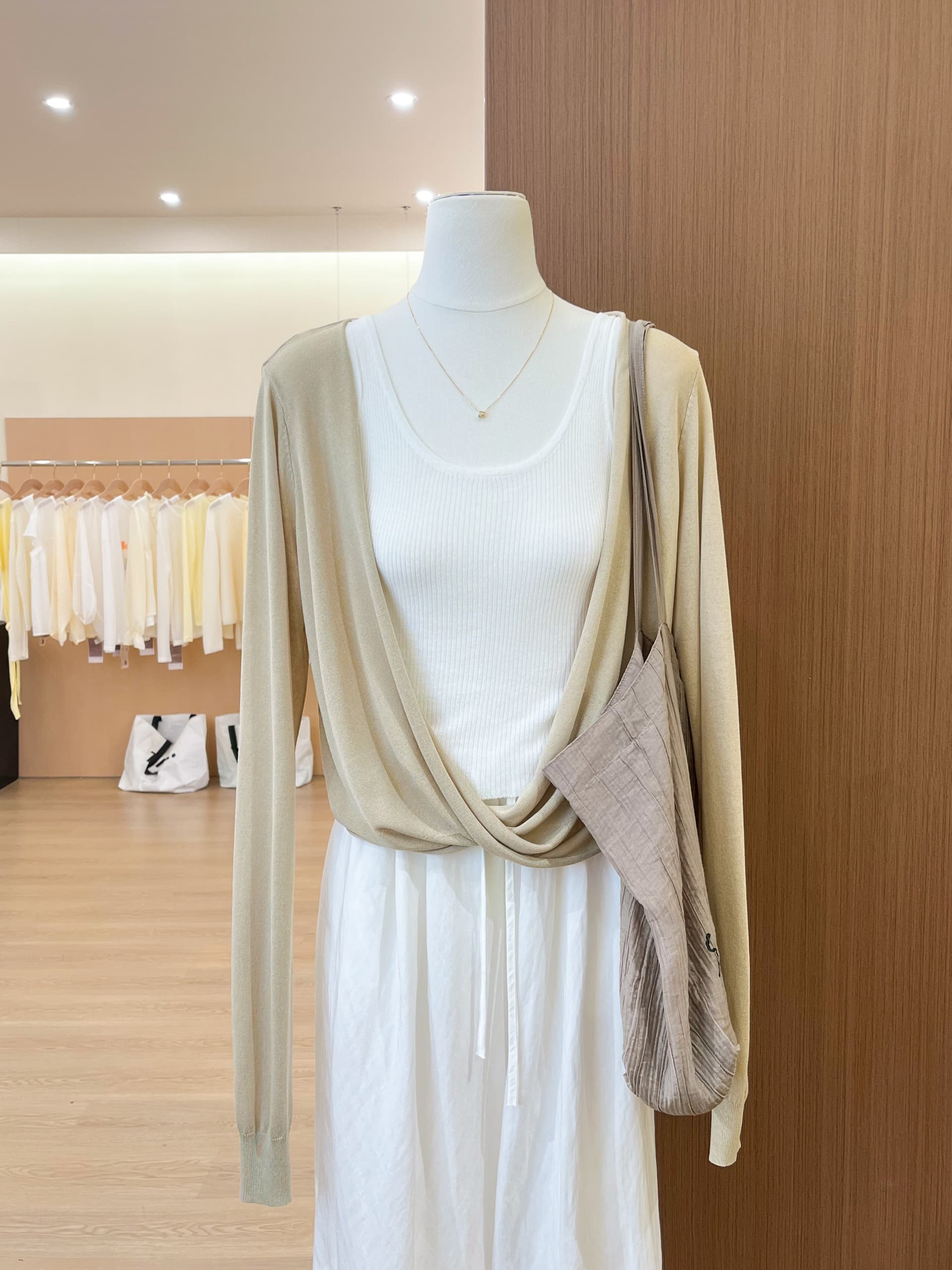 실사 방적 비틀림 ~을 통해 센스 차가운 다용도 편안함 에어컨 셔츠 자외선 차단 외투 상세 이미지 9