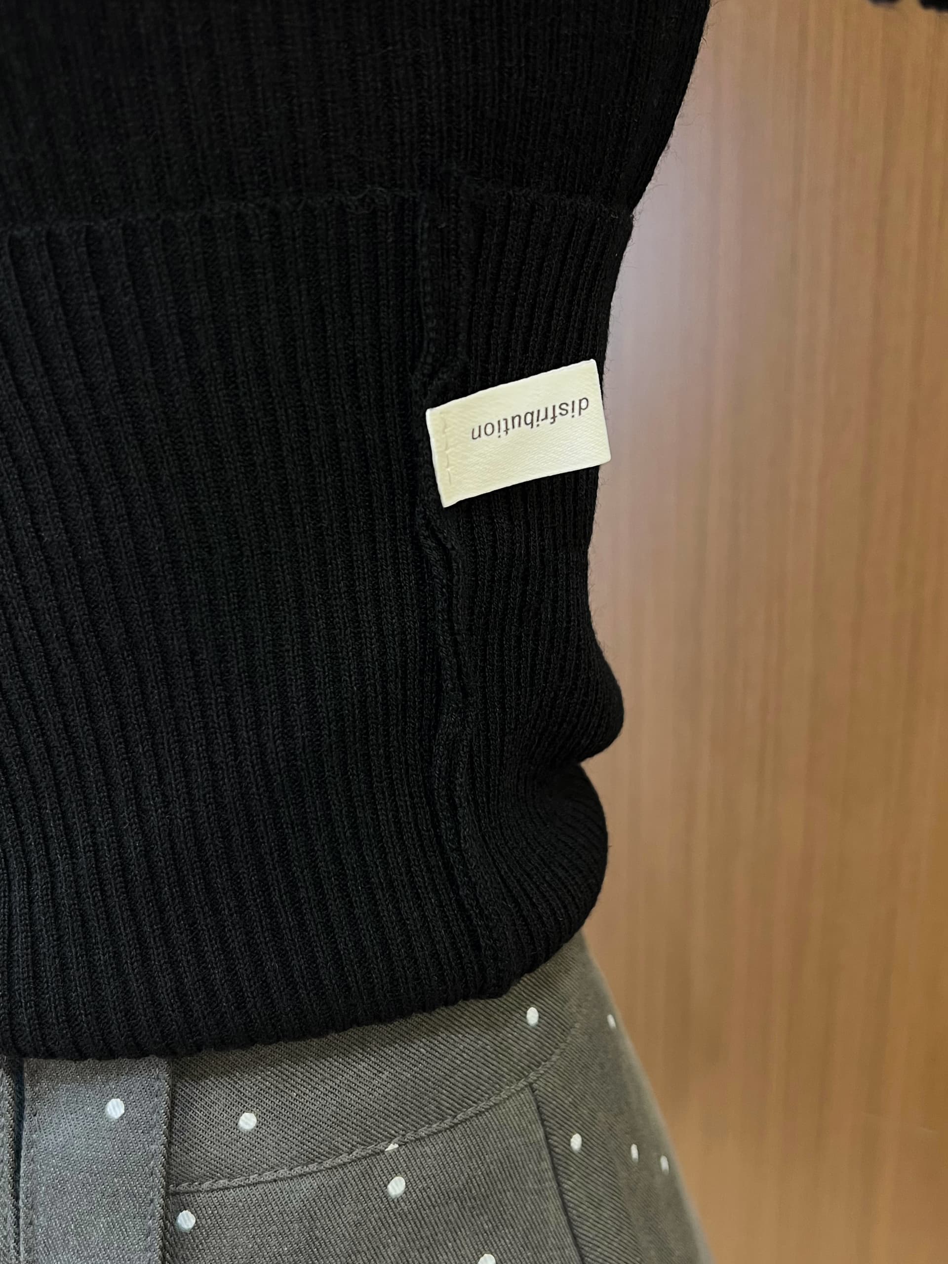 실사 프랑스식 V넥 오래된 돈 바람 반팔 여성 긍정적 인 어깨 몸매 가꾸기 티셔츠 여름 폴로 칼라 니트 POLO 셔츠 맨위 상세 이미지 10