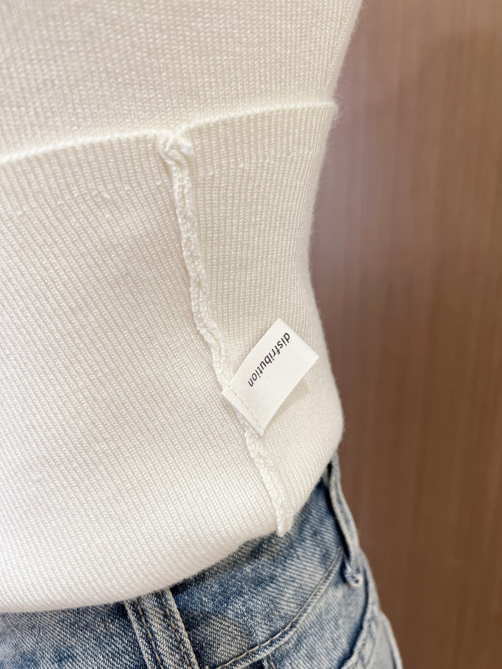실사 레트로 스타일 POLO 칼라 몸매 가꾸기 털 니트 스웨터 여성 다용도 상세 이미지 7