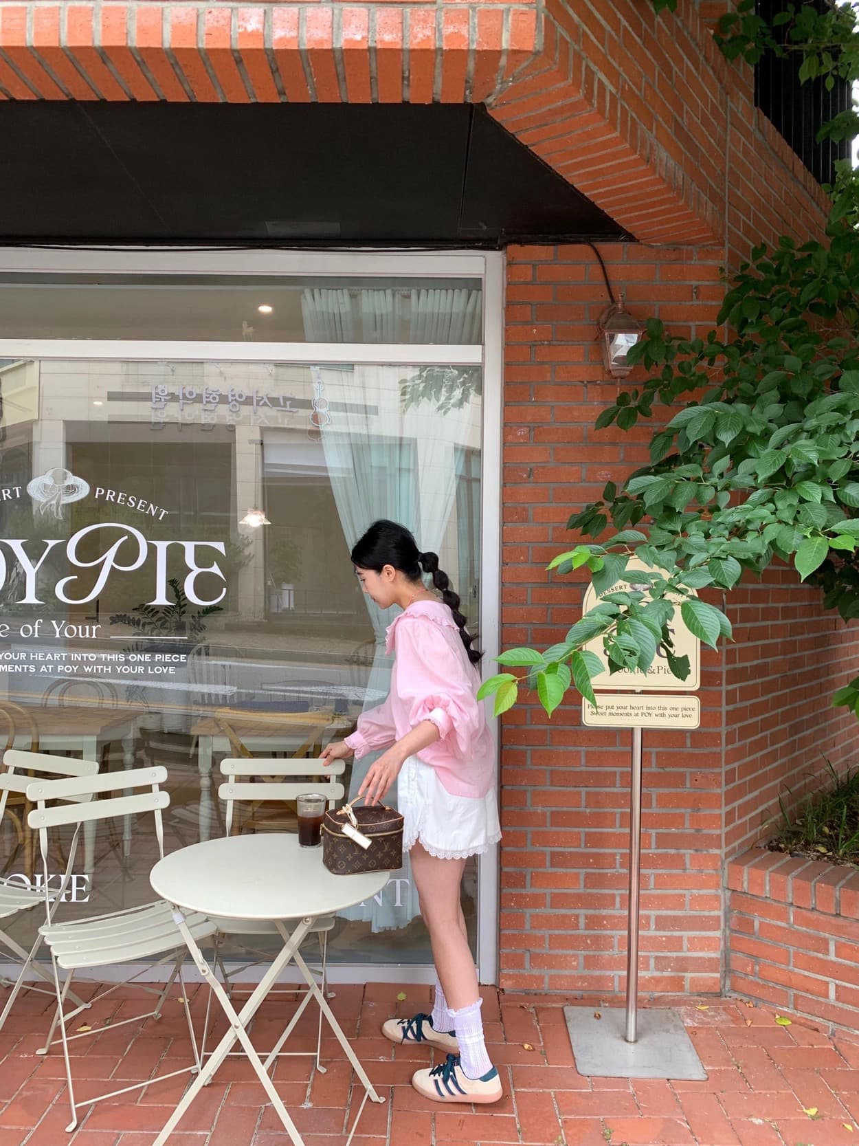 지금 이른 봄 연령 감소 베이비 칼라 품격 캐주얼 셔츠 상세 이미지 4