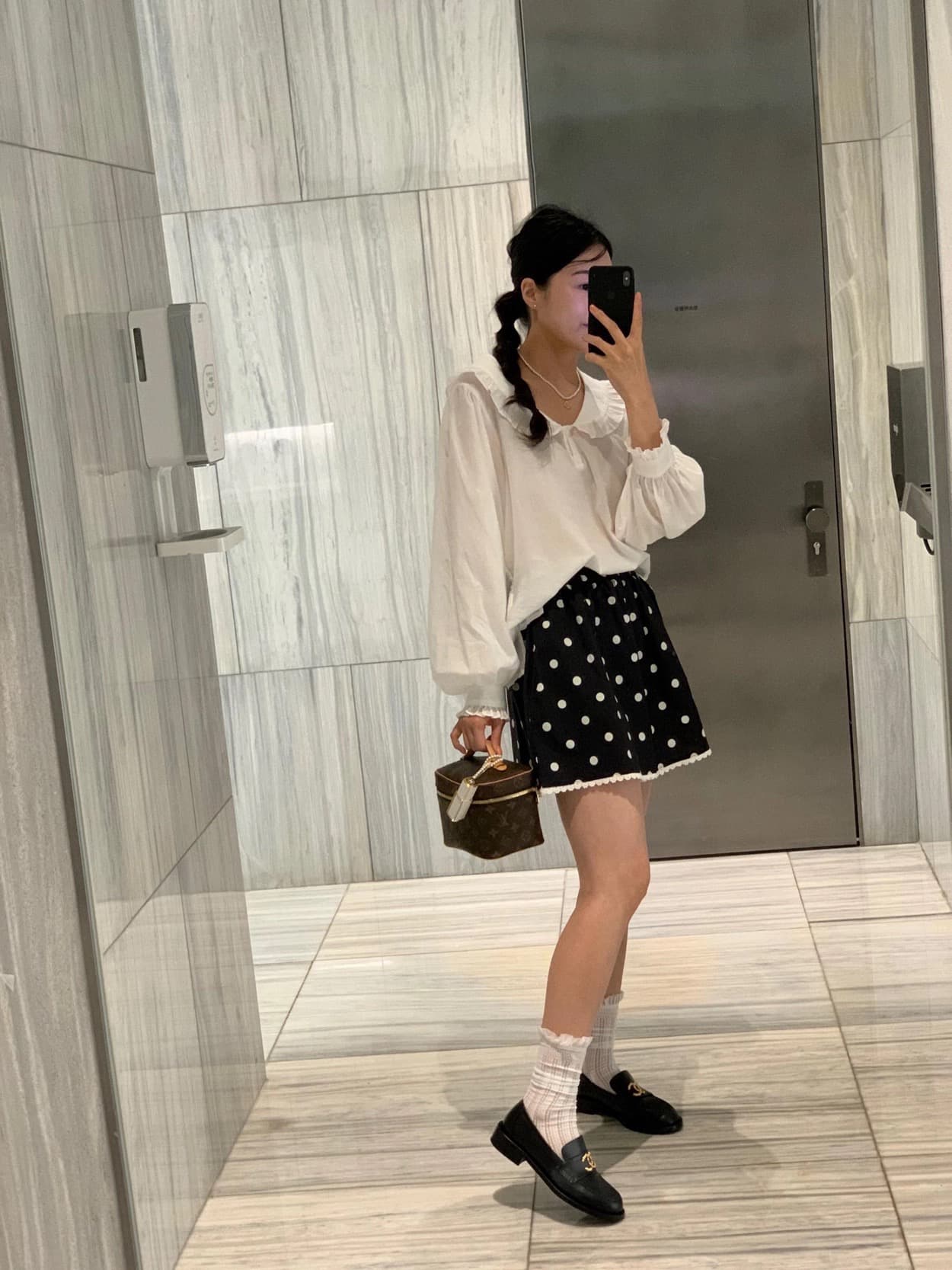 지금 이른 봄 연령 감소 베이비 칼라 품격 캐주얼 셔츠 상세 이미지 24
