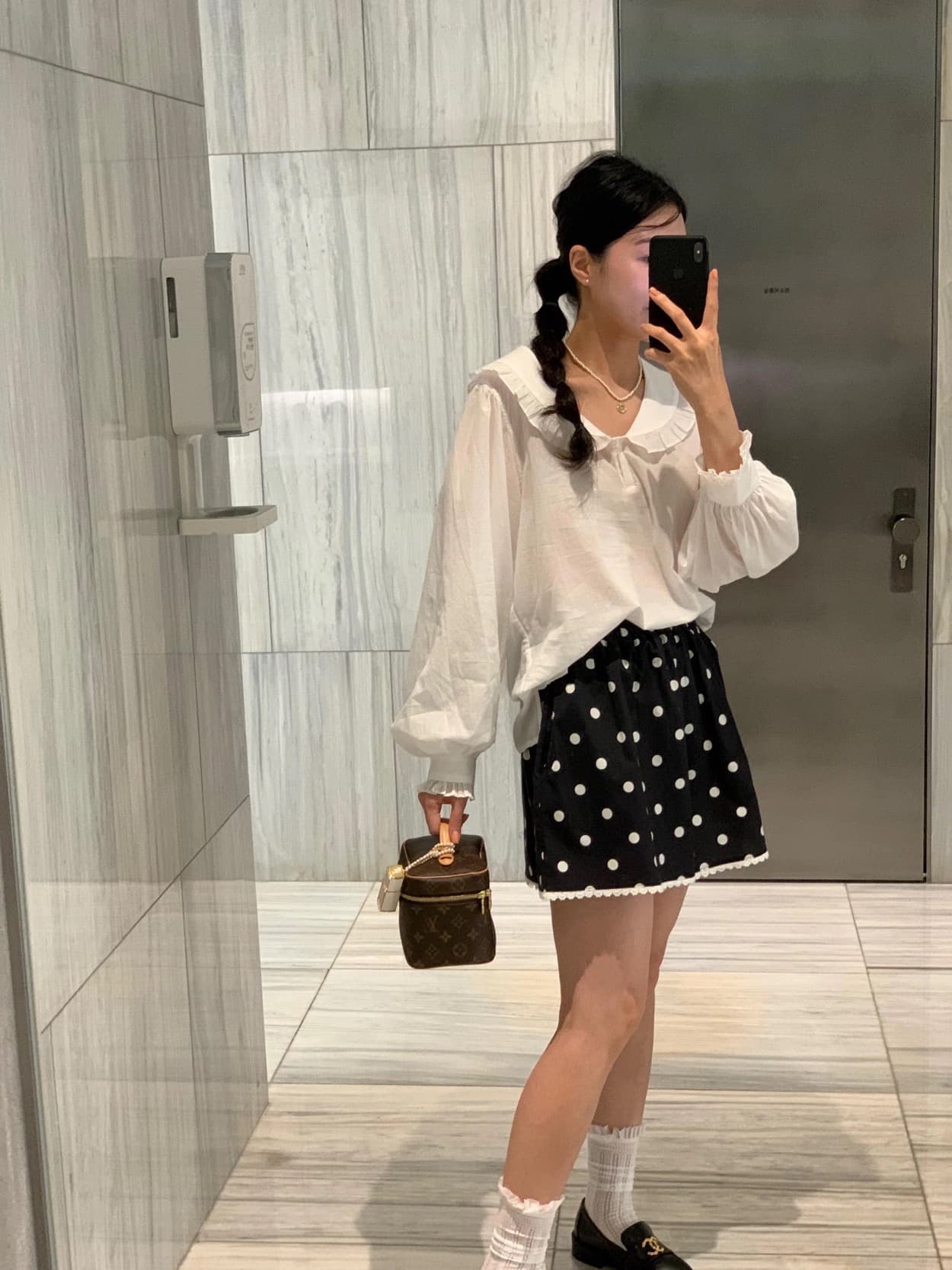 지금 이른 봄 연령 감소 베이비 칼라 품격 캐주얼 셔츠 상세 이미지 27