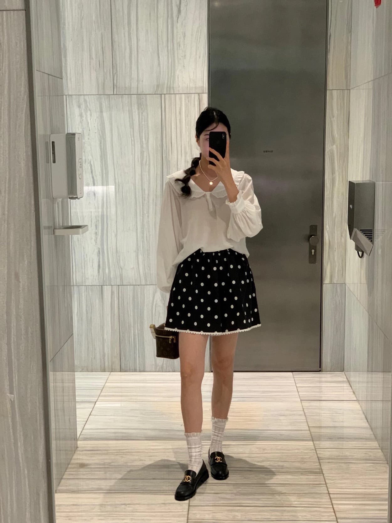 지금 이른 봄 연령 감소 베이비 칼라 품격 캐주얼 셔츠 상세 이미지 28