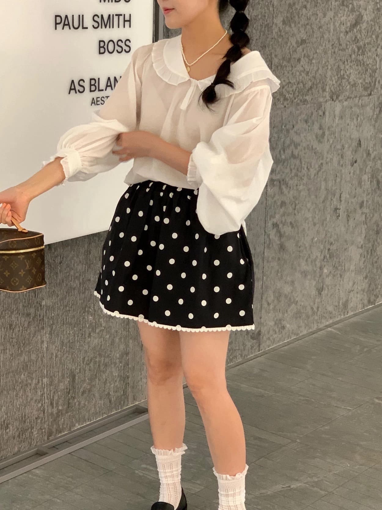 재고 있음 연령 감소 베이비 칼라 다용도 맨위 상세 이미지 17