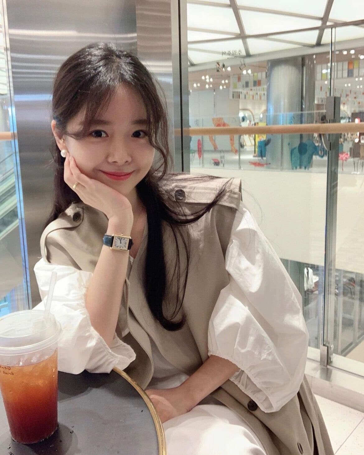 재고 있음 프랑스식 품격 이중 버튼 재킷 재킷 이미지 3