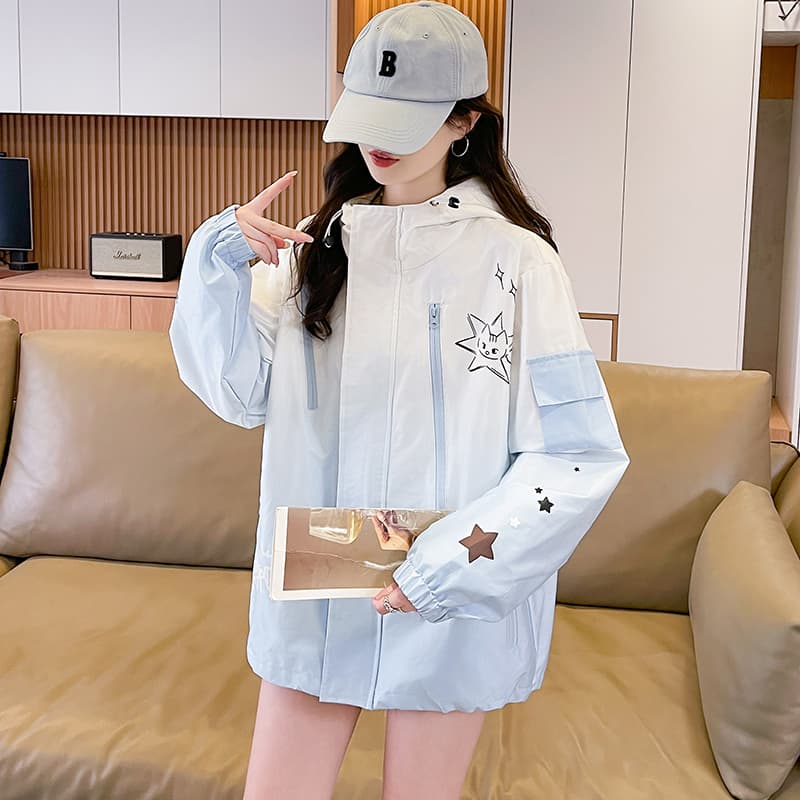 2026 가을 새로운 디자인 센스 그라데이션 색상 한국 스타일 커플룩 워크웨어 재킷 자켓 루즈핏 종류 연령 감소 트렌디 이미지 3