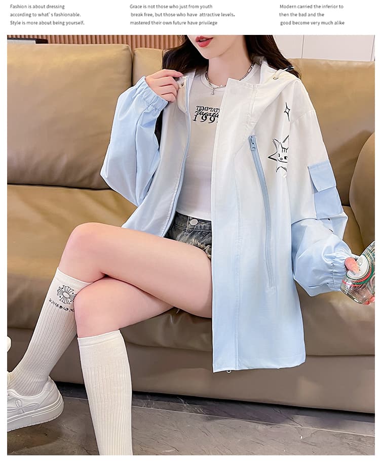 2026 가을 새로운 디자인 센스 그라데이션 색상 한국 스타일 커플룩 워크웨어 재킷 자켓 루즈핏 종류 연령 감소 트렌디 상세 이미지 21