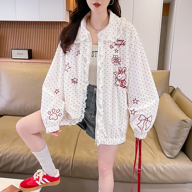 실사 2026 가을 새로운 달콤함 학원 한국 스타일 h 종류 코듀로이 야구 유니폼 연령 감소 다용도 루즈핏 재킷 트렌디 이미지 4