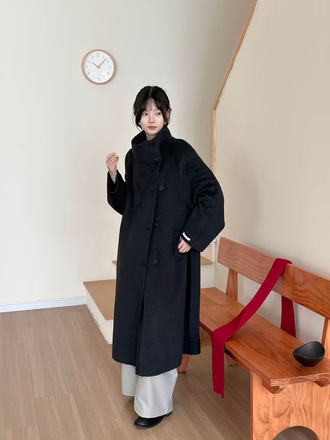 실사 고급 높은 품질 정통 양면 양모 코트 2026 겨울 새로운 상세 이미지 19