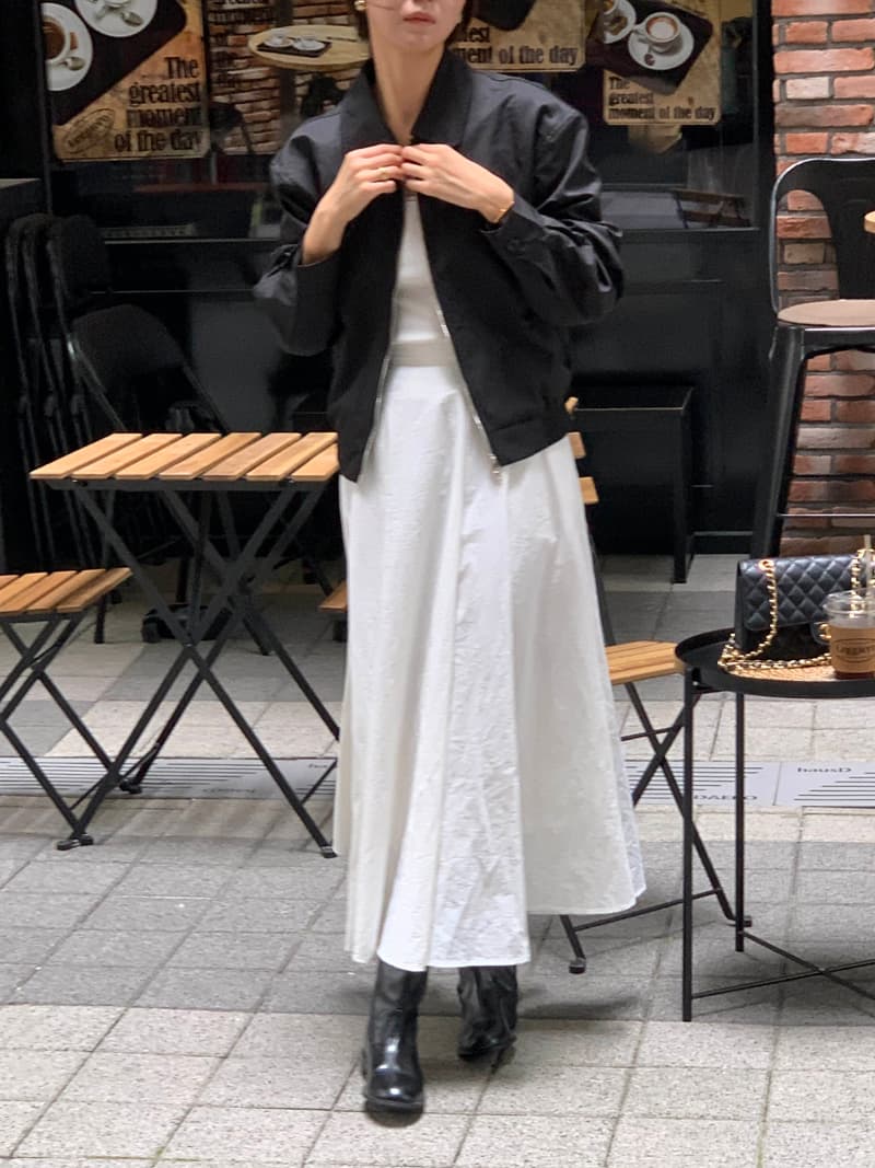한국 chic 가을 겨울 패션 양방향 지퍼 재킷 재킷 상세 이미지 27