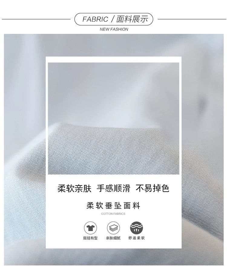 원본 원단 특별 빅 사이즈 300 근 폭발 한 부서 스카프 칼라 반팔 셔츠 여름 표지 고기 맨위 여성 트렌디 상세 이미지 3