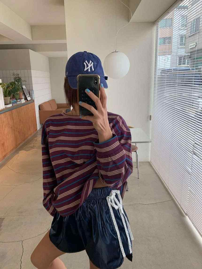 한국 동대문 봄 새로운 패션 레이스 반바지 여성 간결한 다용도 슬림해 보이는 캐주얼 핫 바지 외출용 트렌디 상세 이미지 10