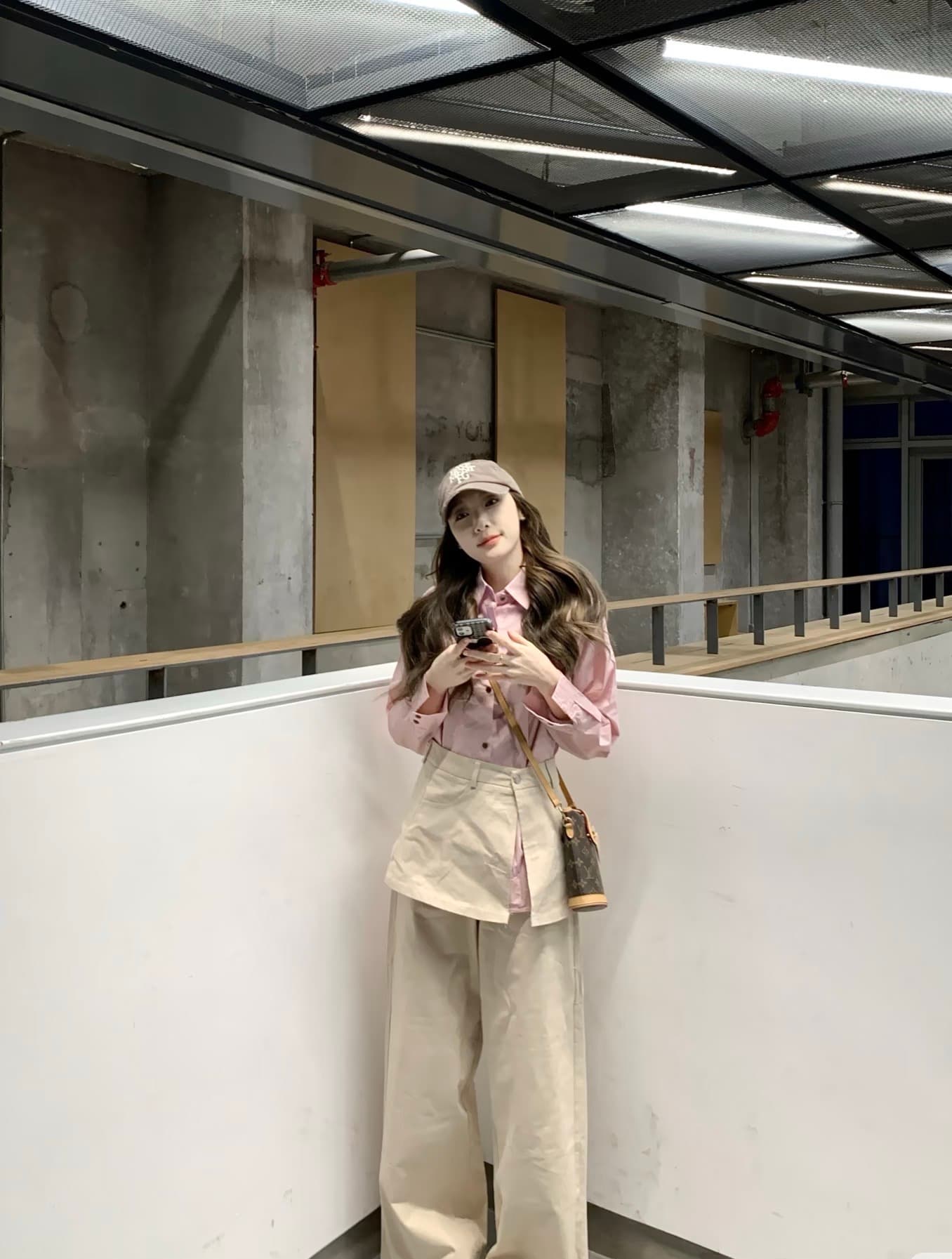 랩스커트팬츠 와이드 레그 팬츠 세트 높음 거리 다용도 2026 년 봄 새로운 디자인 센스 3종 세트 상세 이미지 3