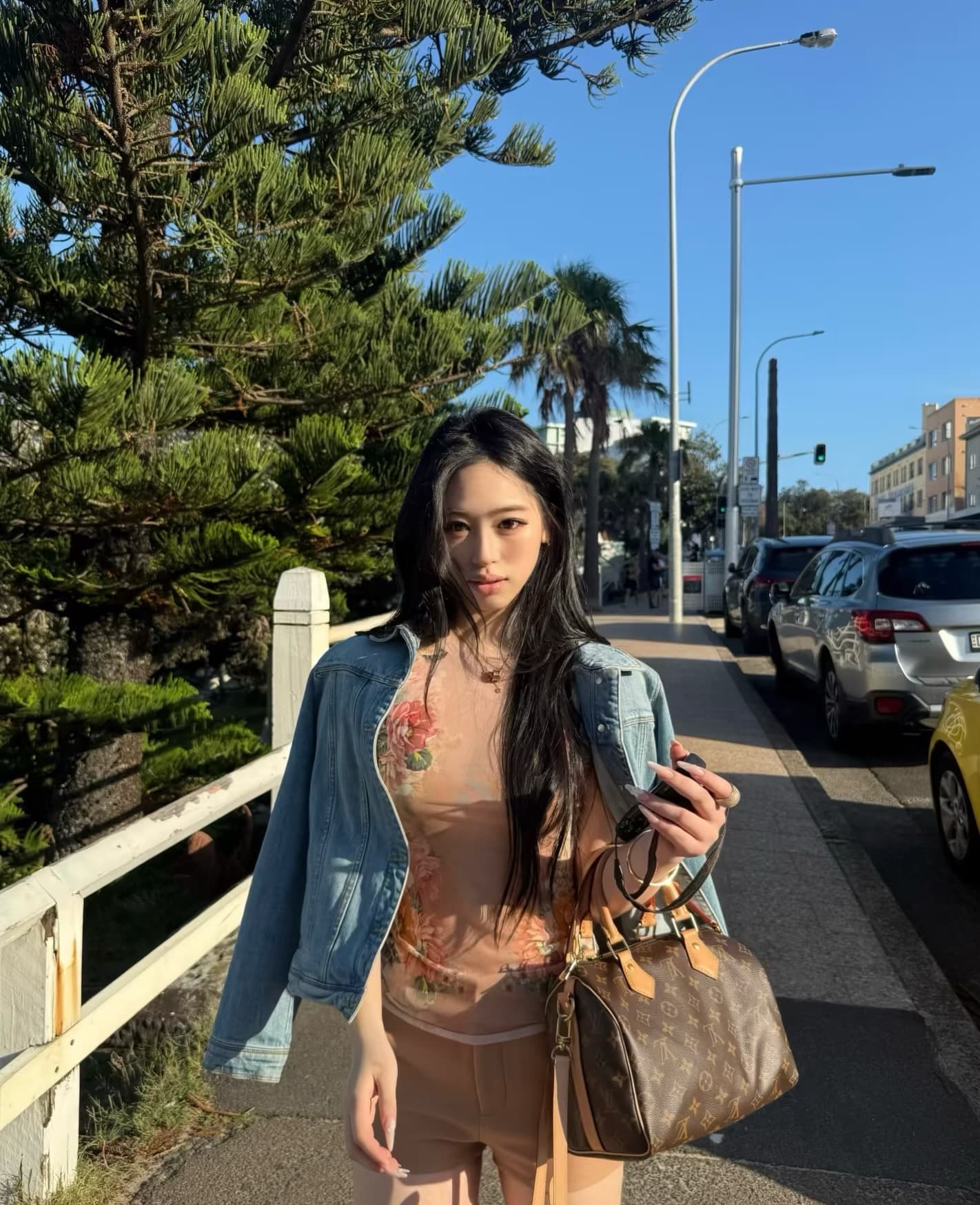아메리칸 순수한 욕망 섹시함 프린트 민소매 만나는 조끼 핫걸 바람 슬림해 보이는 새로운 맨위 경기 하이웨이스트 반바지 세트 상세 이미지 1