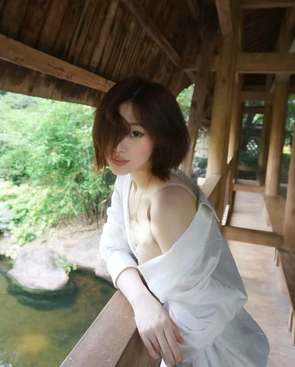 순수한 욕망 자외선 차단 해체 디자인 센스 폴로 칼라 중복 도루 흔들다 밑단 주간 실크 아마 셔츠 이미지 2