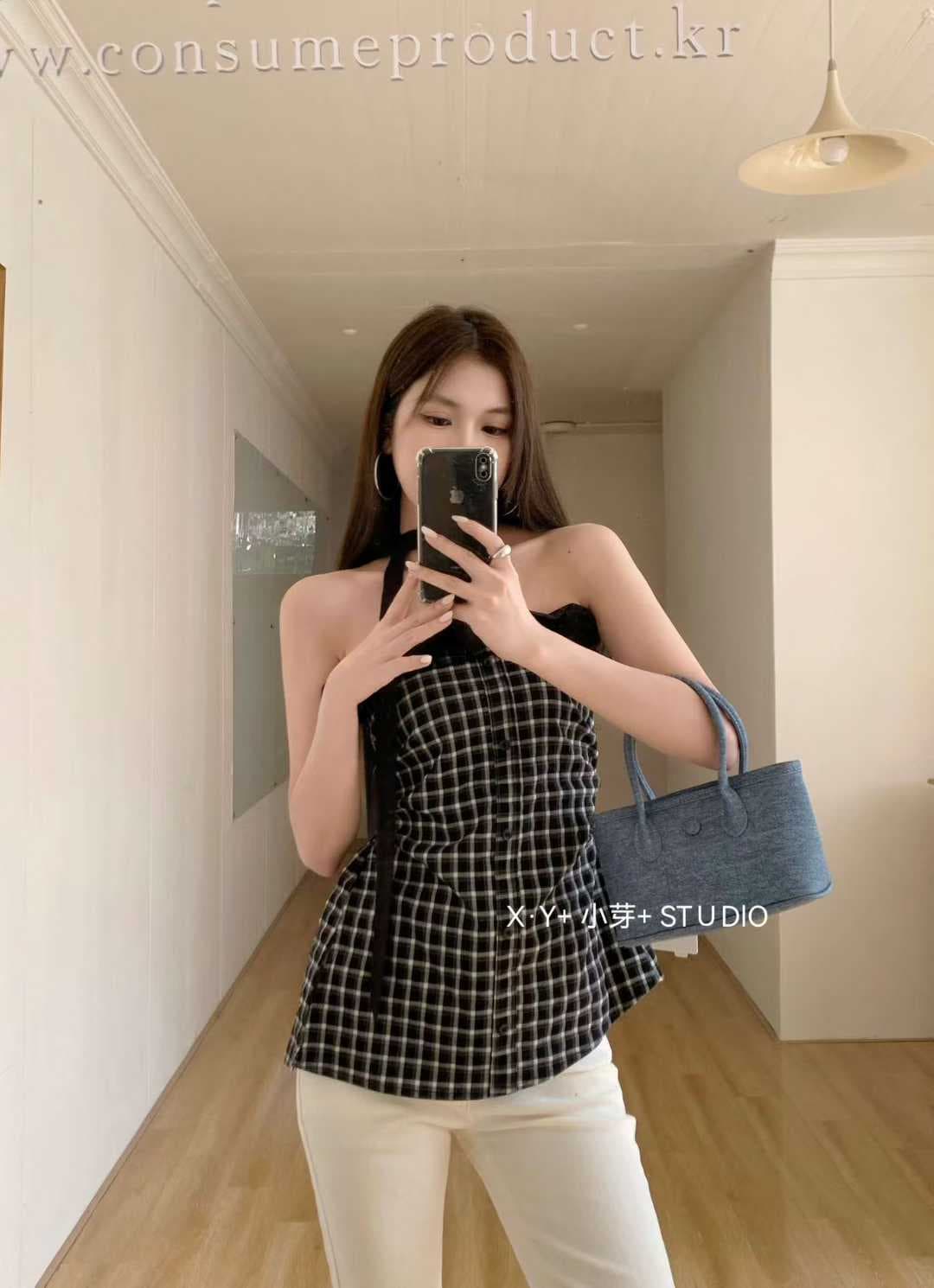2026 년 새로운 한 부서 디자인 센스 오프숄더 레이스 몸매 가꾸기 조끼 여름 새로운 작은 대중 Chic 맨위 여성 상세 이미지 7