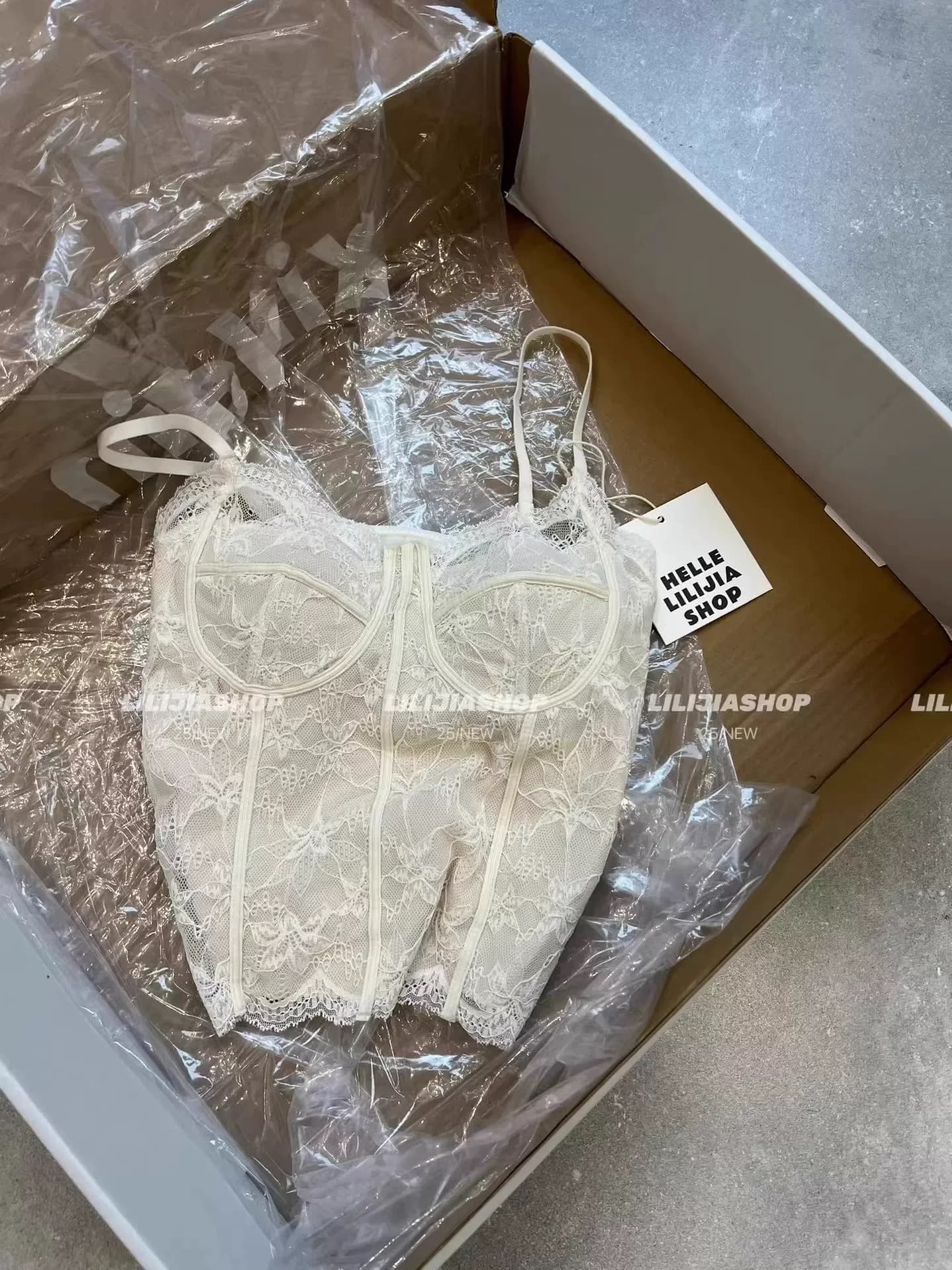 한국 동대문 겨울 새로운 순수한 욕망 캐미솔 레이스 아름다움 뒤로 속옷 보온 연삭 털 만나는 맨위 상세 이미지 2